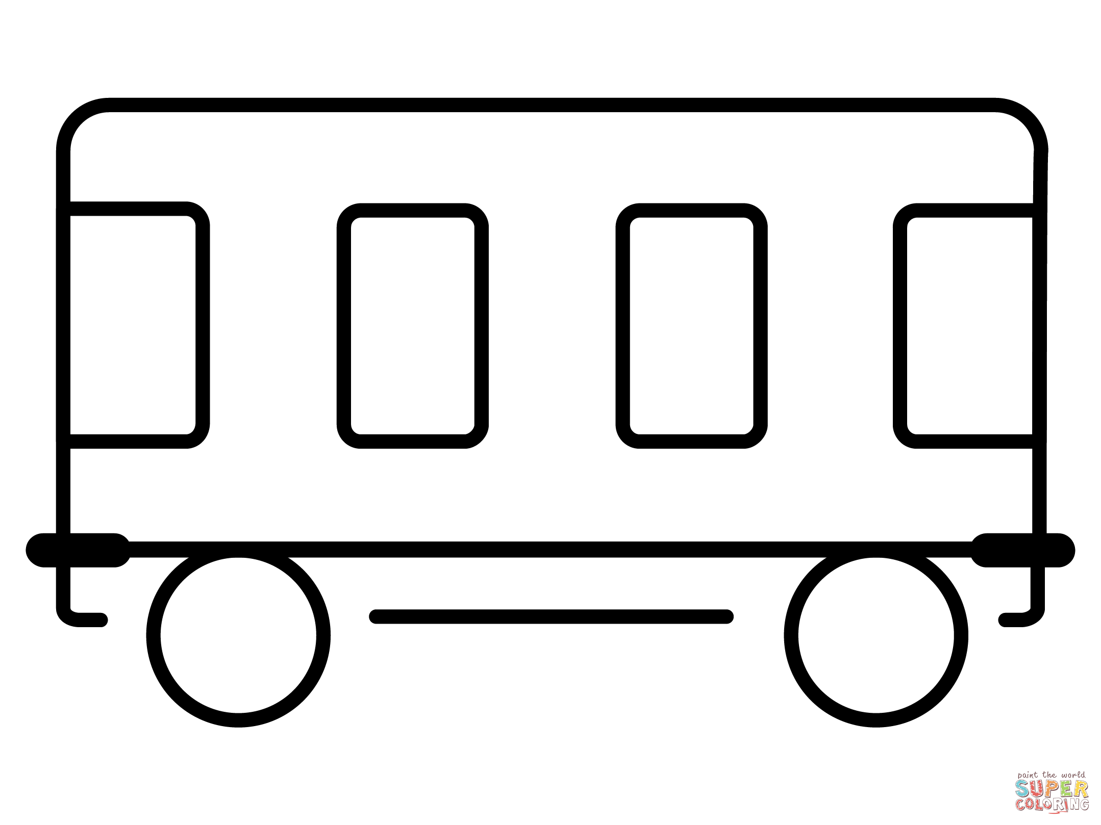 Railway car emoji coloring page free printable coloring pages
