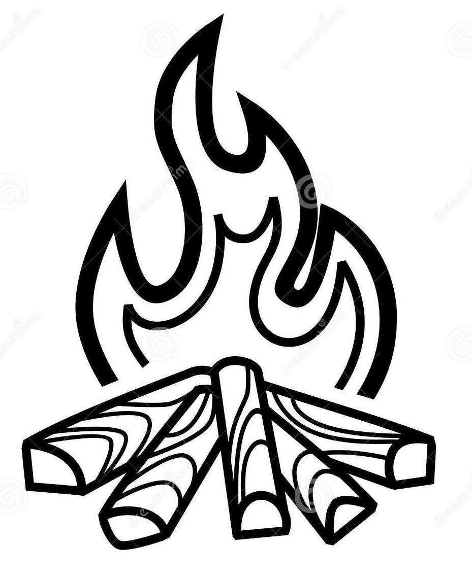 Fire coloring pages printable for free download