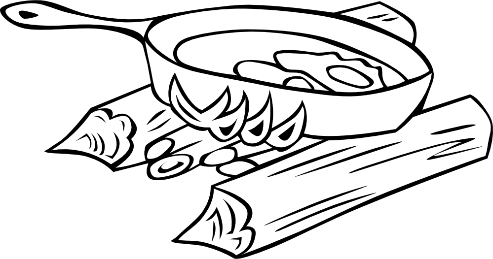 Printable camp colouring pages