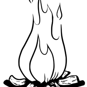 Fire coloring pages printable for free download