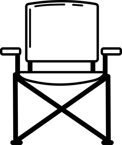 Camping chair coloring page free printable coloring pages