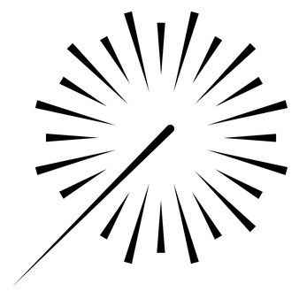 Page fire flame inside circular outline images