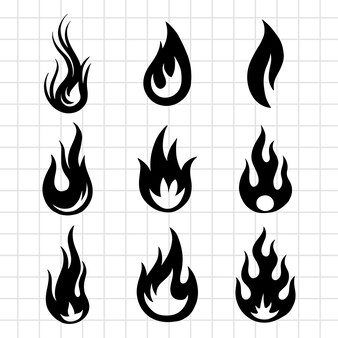 Page fire monoline images