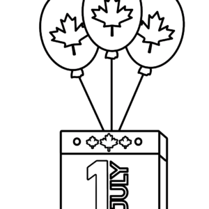 Canada day coloring pages printable for free download