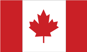 Maple leaf canada flag colouring page