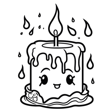 Candle drawing vector art png images free download on