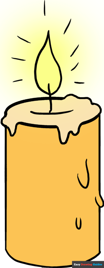 How to draw a candle