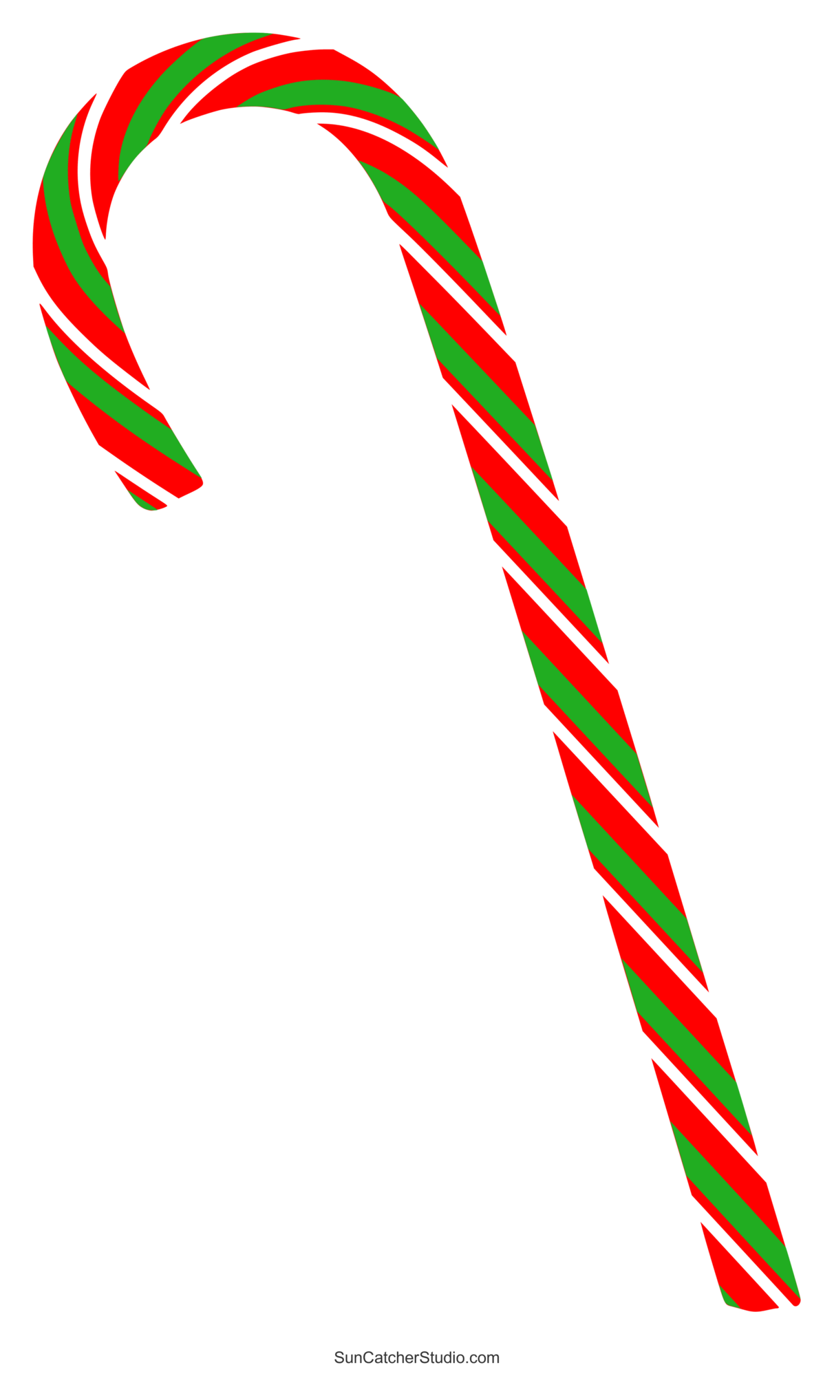 Candy cane templates free printable patterns stencils â diy projects patterns monograms designs templates