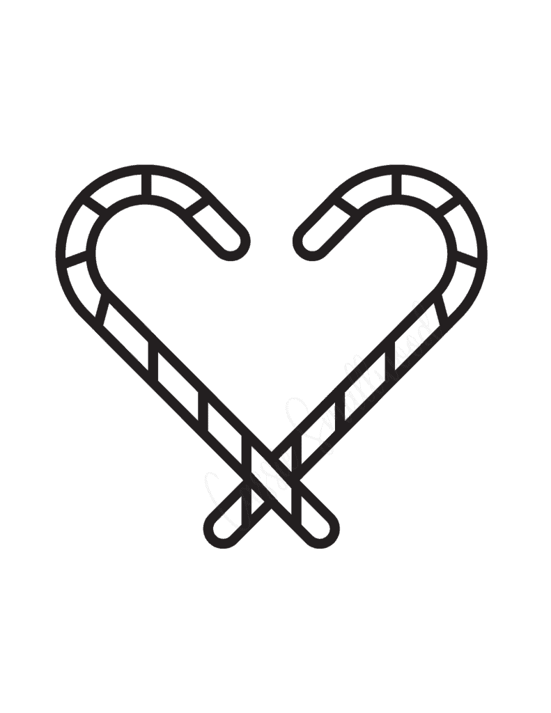 Awesome candy cane templates