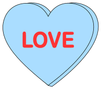 Candy heart sayings valentines day conversation clip art â diy projects patterns monograms designs templates