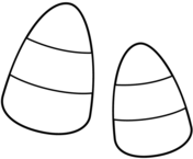 Candy coloring pages free printable pictures