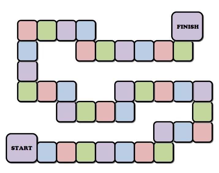 Game board templates for teachers this is a total game changer use these for sight words spelling wordsâ board game template printable board games board games