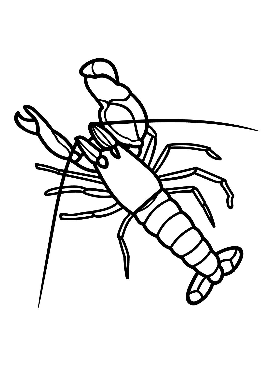 Dibujos para colorear de cangrejos de rão