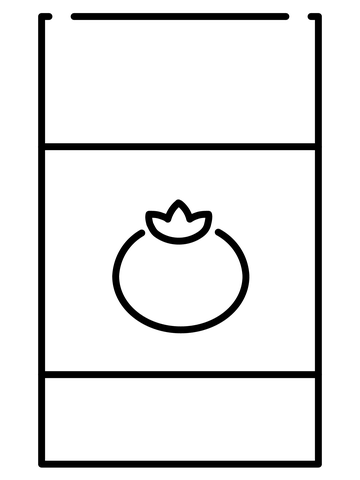 Canned food emoji coloring page free printable coloring pages
