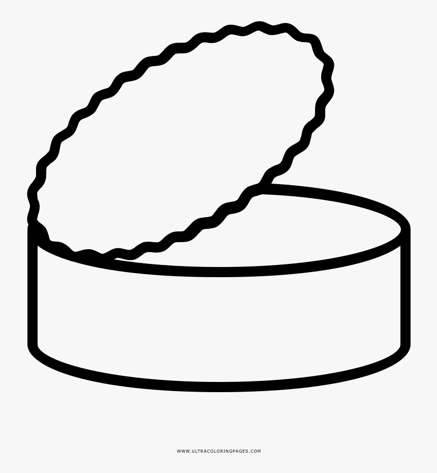 Canned food coloring pages