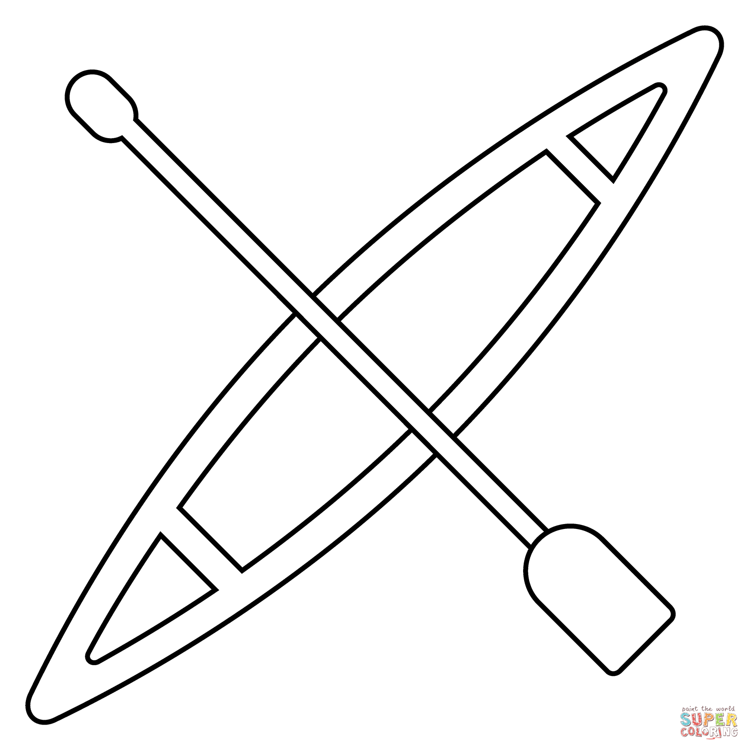 Canoe emoji coloring page free printable coloring pages