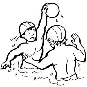 Water sports coloring pages printable for free download