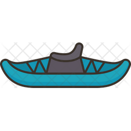 Kayak sport icons