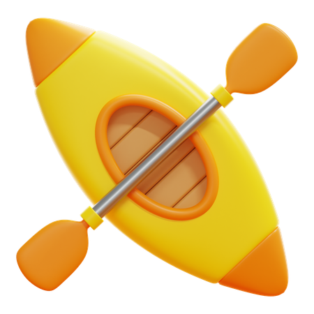 D kayaking illustrations