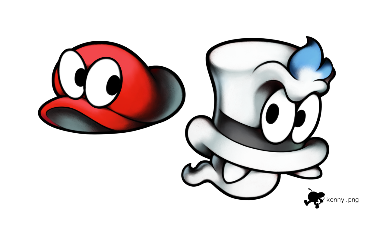 Kennypng â cmon cappy from super mario odyssey is joining