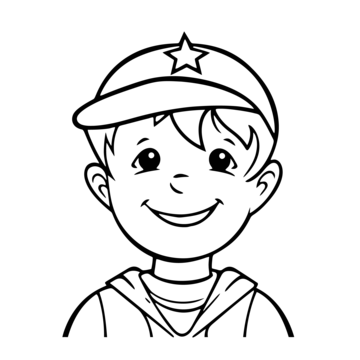 Cap coloring page png transparent images free download vector files