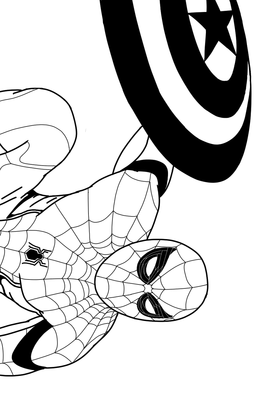 Civil war spiderman ëë