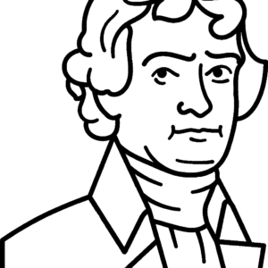Thomas jefferson coloring pages printable for free download