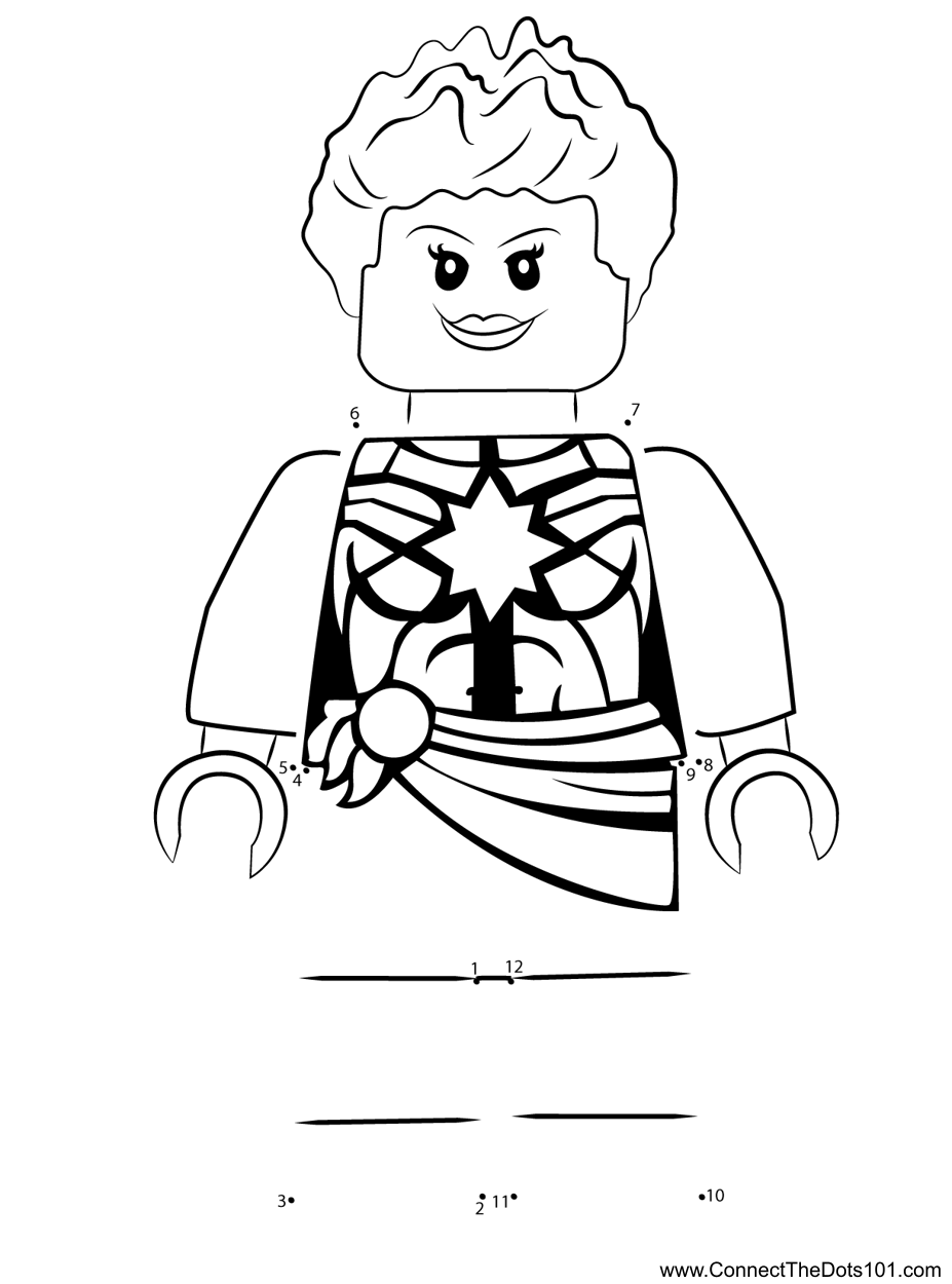 Lego capta marvel aka carol danvers