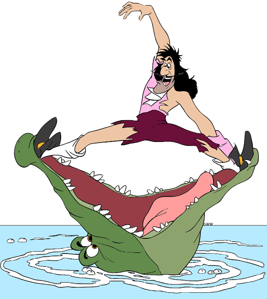 Crocodile crocodile crocodile crocodile captain hook