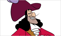 Captain hook smee crocodile clip art images disney clip art galore