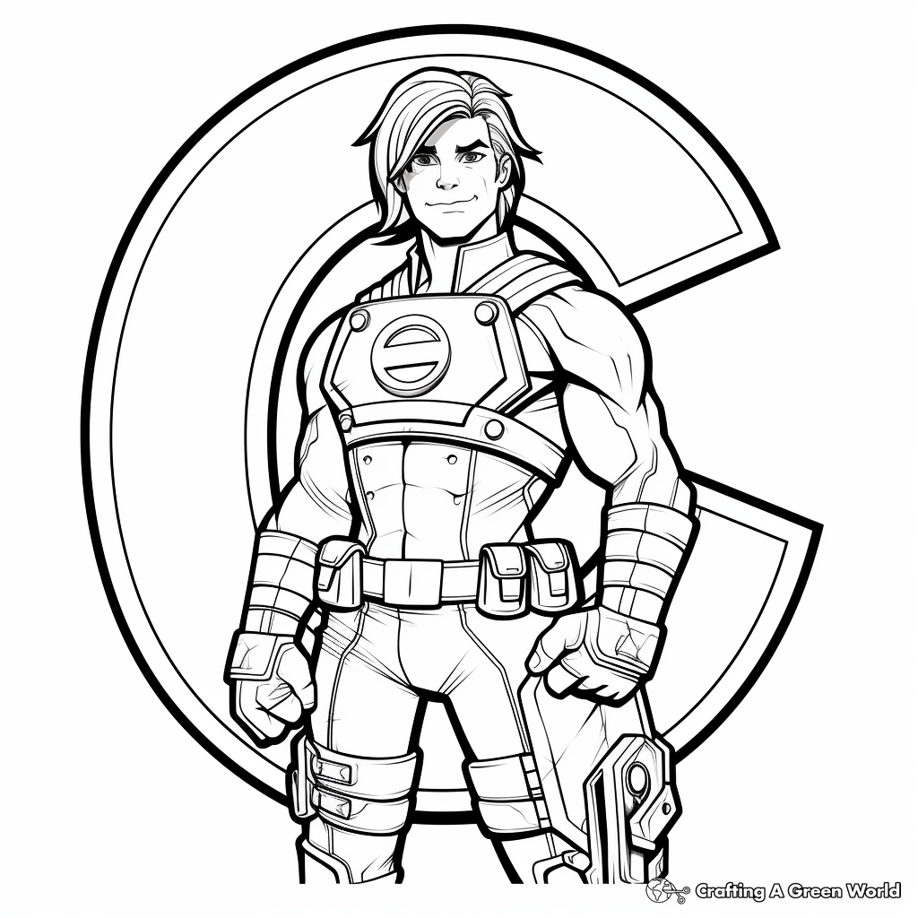 Letter c coloring pages