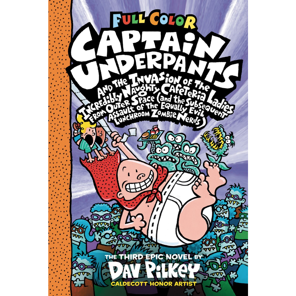 Captain underpants invasion of the incredibly naughty cafeteria ladies hb pilkey