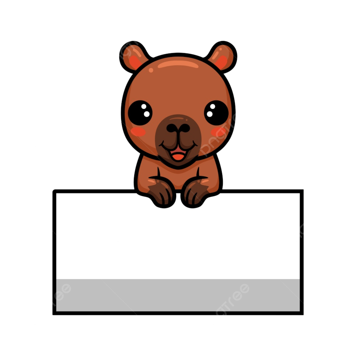 Greater capybara png transparent images free download vector files