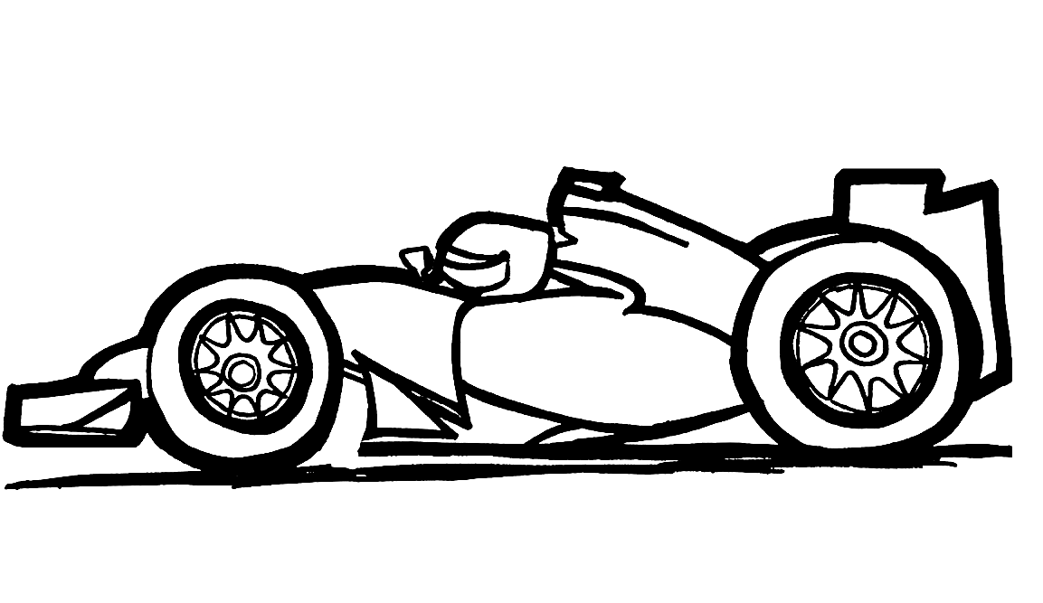 Autosport coloring pages printable for free download