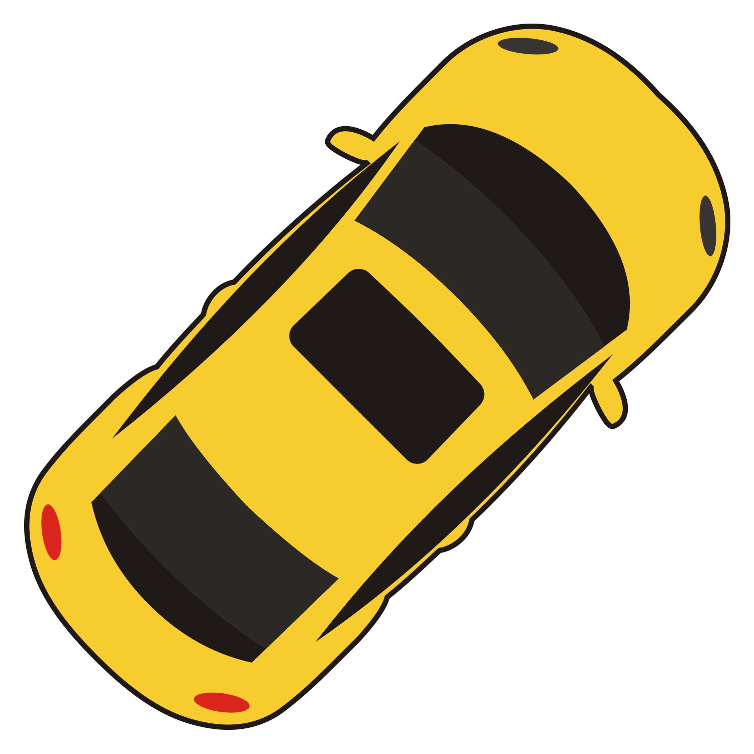 Car icon top view