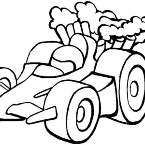 Racing car coloring pages printable for free download