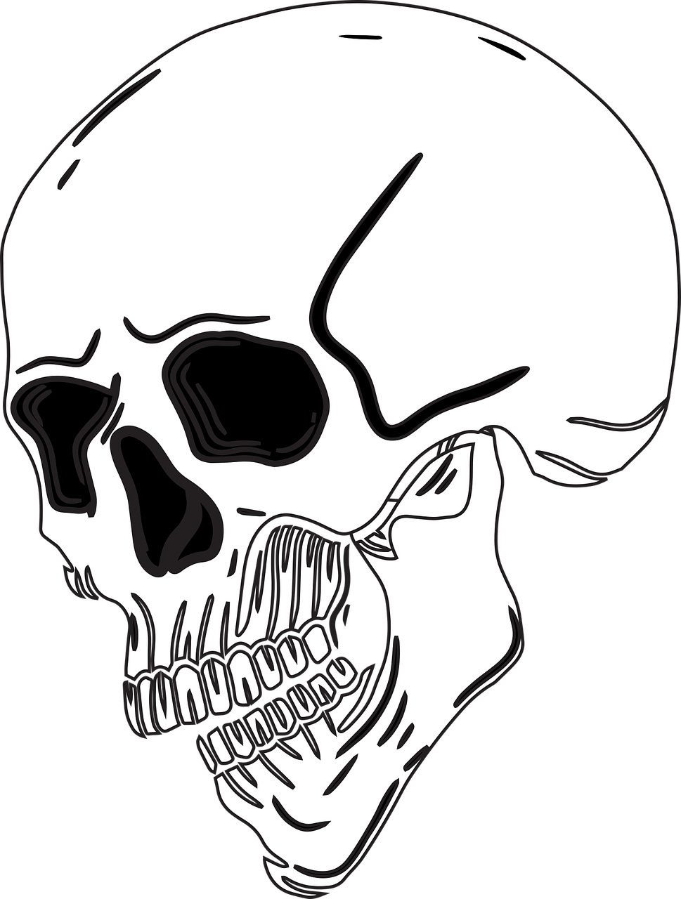 Feliz halloween rostro cabeza
