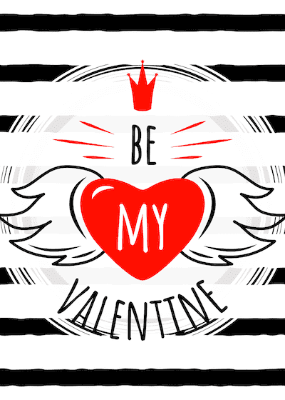 Free printable valentine cards for