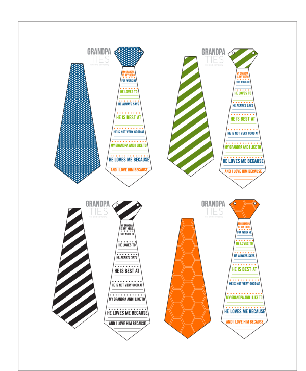 Grandpa ties