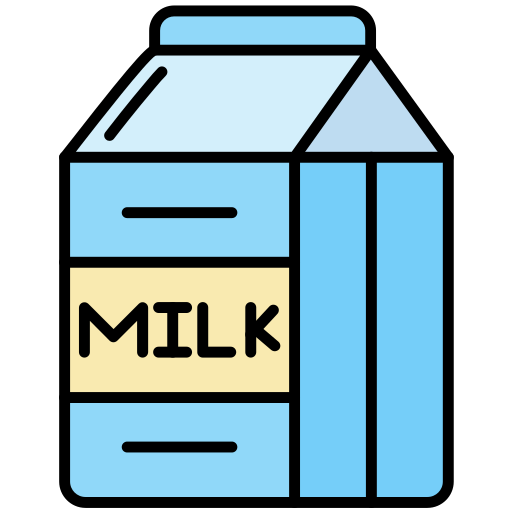 Milk box generic color lineal
