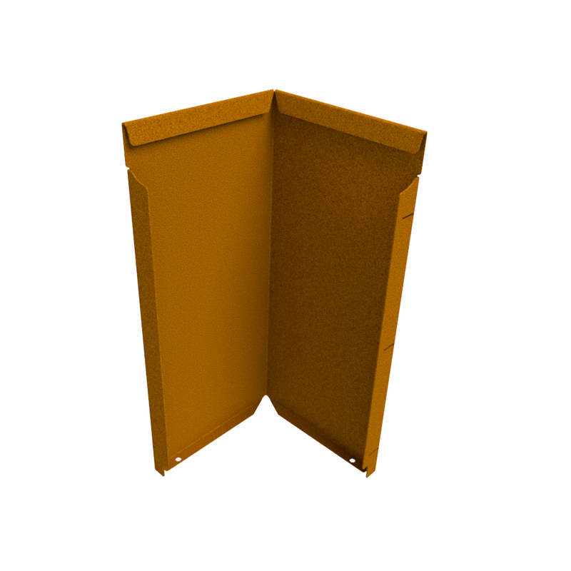 Flexible weathering steel edging henderson garden supply