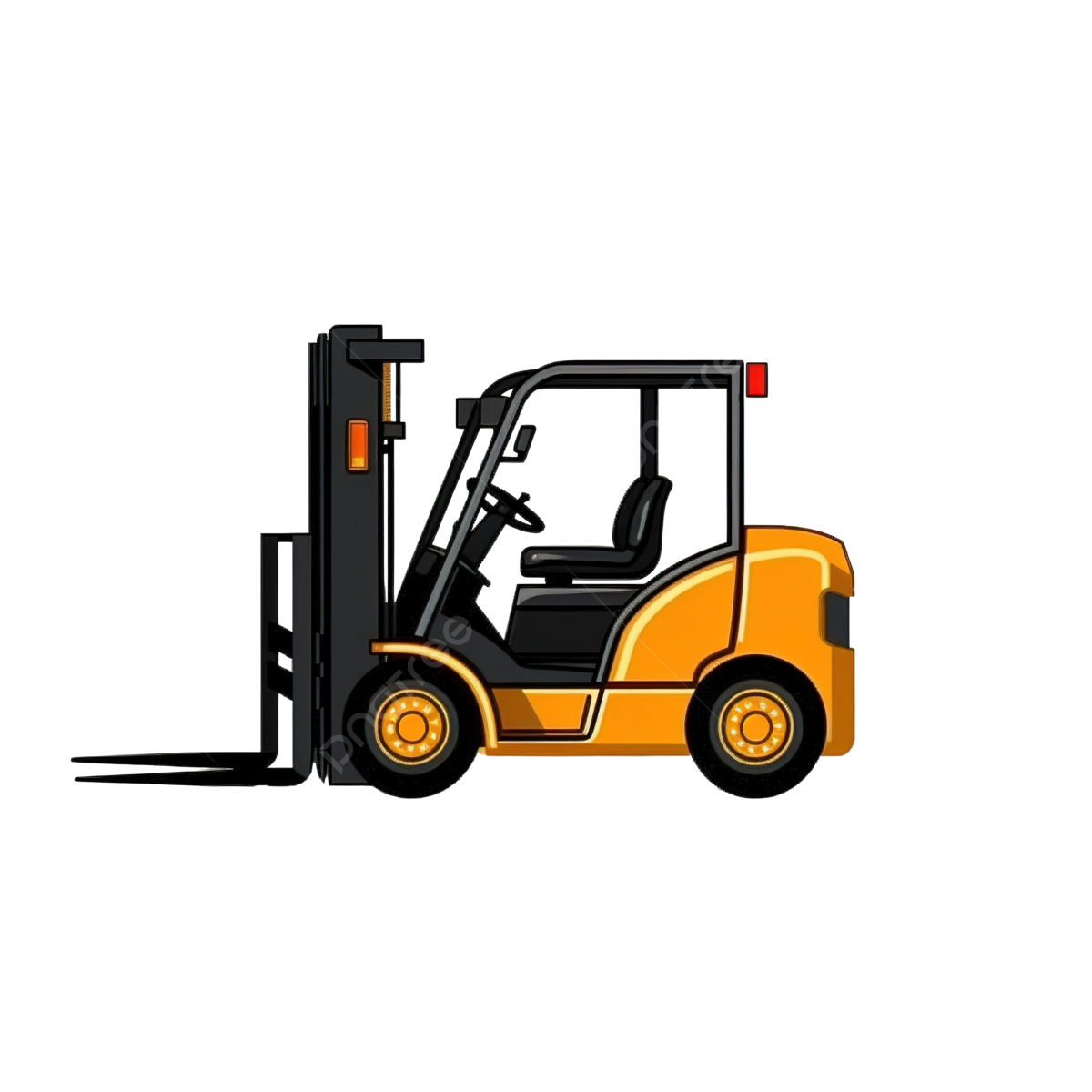 Forklift cargo symbol color delivery cargo shipping png transparent image and clipart for free download
