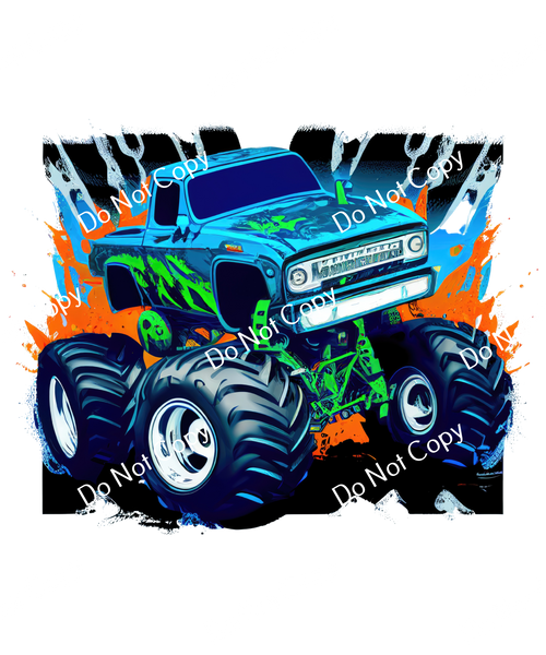 Colorsplash ultra monster truck cf