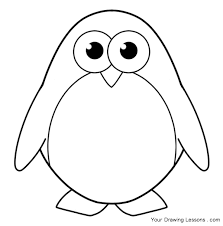 Resultado de imagen de penguin draw monster truck coloring pages penguin drawing penguin coloring pages