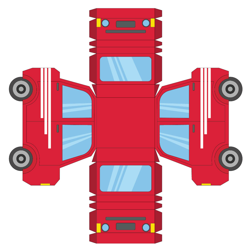 Car paper model templates paper car paper toy car paper model car