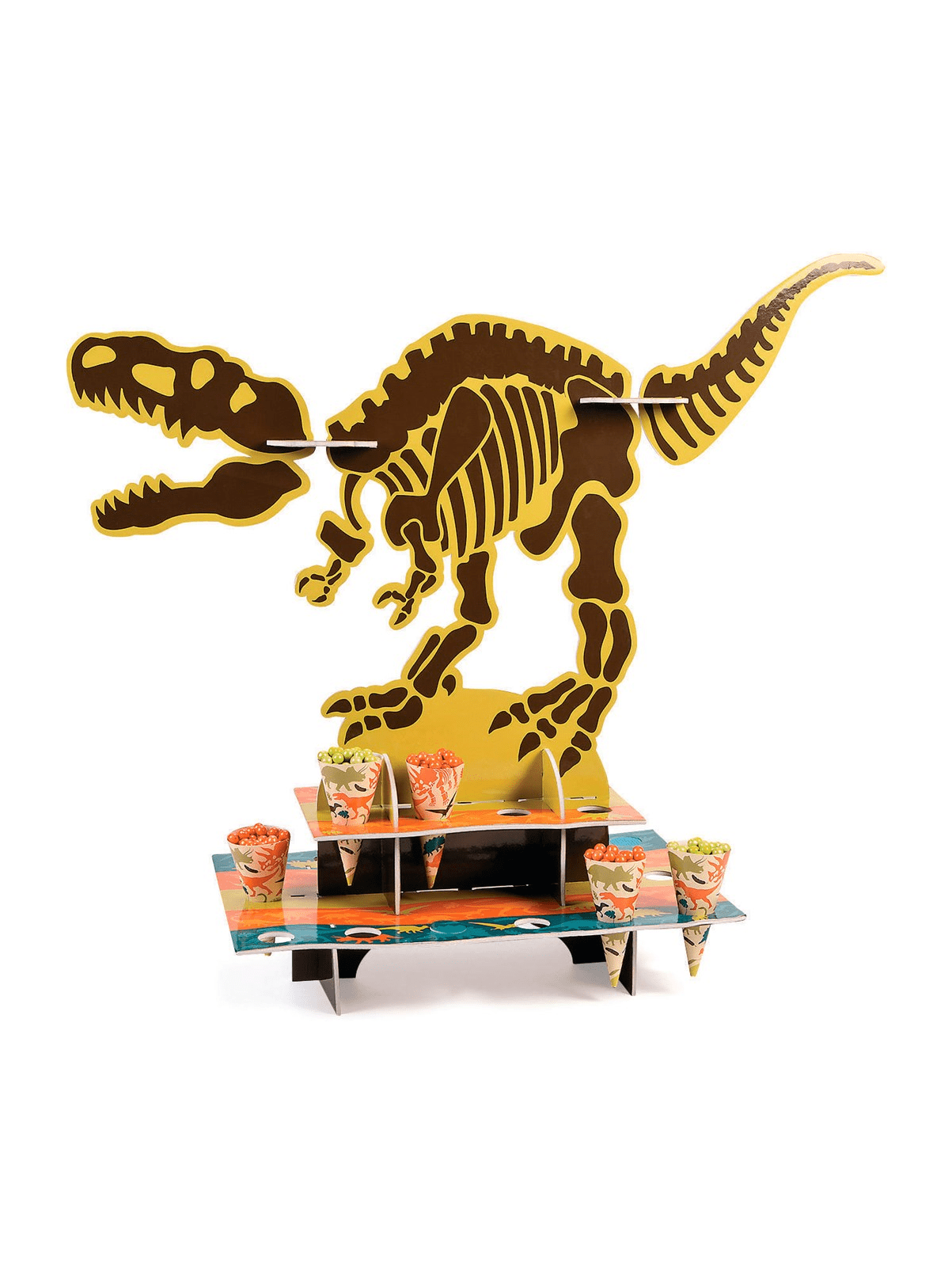 Dino dig treat stand wcones