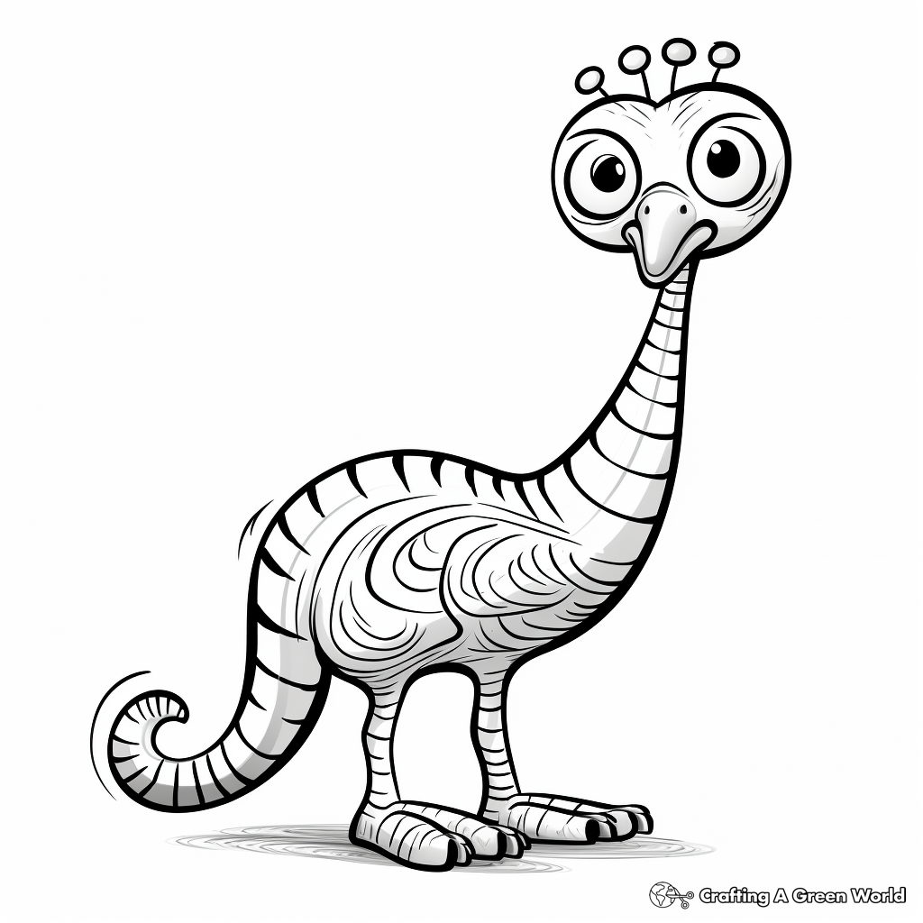 Corythosaurus coloring pages
