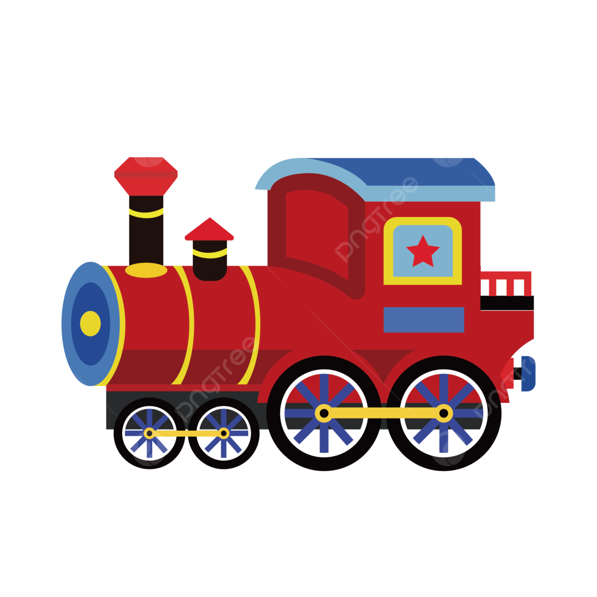 Little train clipart transparent png hd childrens day vector cartoon little train children s day puddle jumper cartoon toys png image for free download
