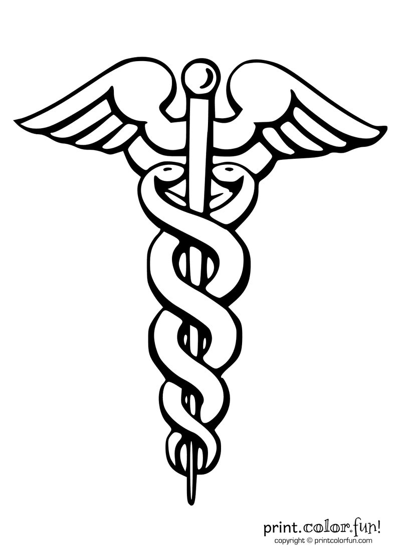 Printable symbol simbolo de enfermeria logo de medicina fiesta de mãdicos