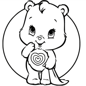 Care bears coloring pages printable for free download